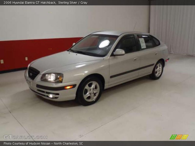 Sterling Silver / Gray 2006 Hyundai Elantra GT Hatchback