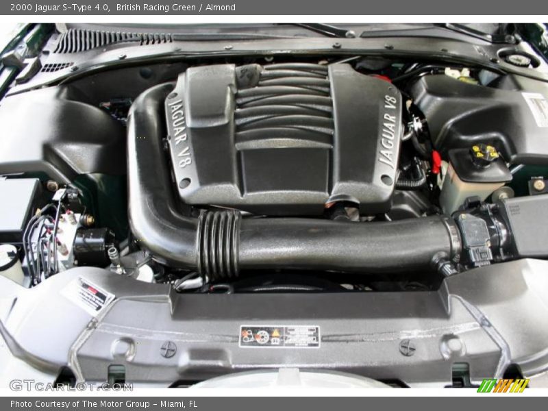  2000 S-Type 4.0 Engine - 4.0 Liter DOHC 32-Valve V8