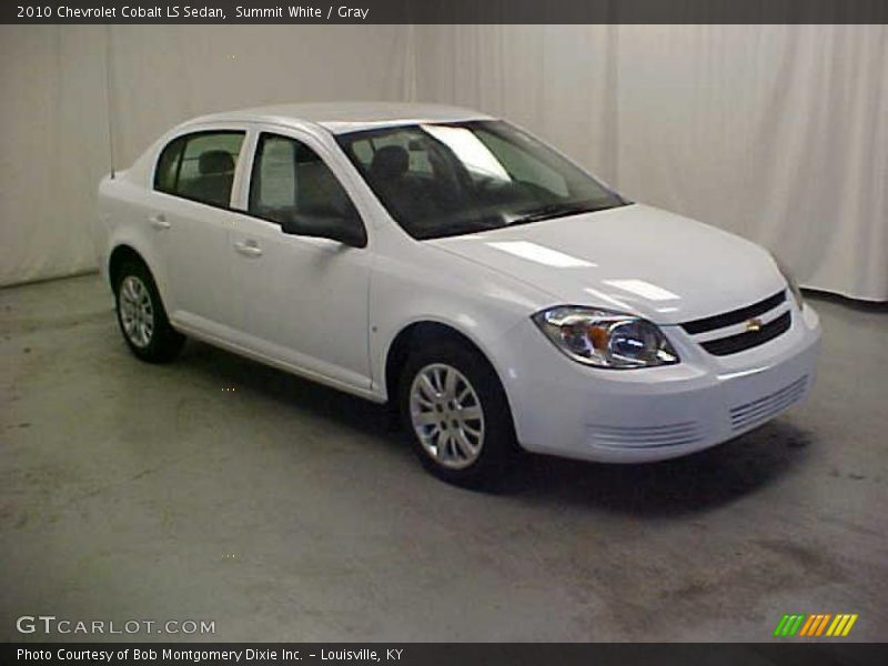 Summit White / Gray 2010 Chevrolet Cobalt LS Sedan