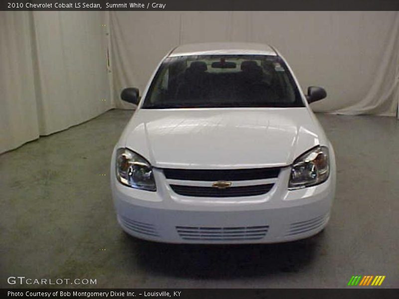Summit White / Gray 2010 Chevrolet Cobalt LS Sedan