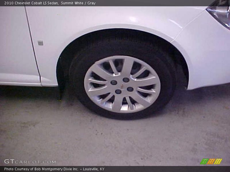 Summit White / Gray 2010 Chevrolet Cobalt LS Sedan