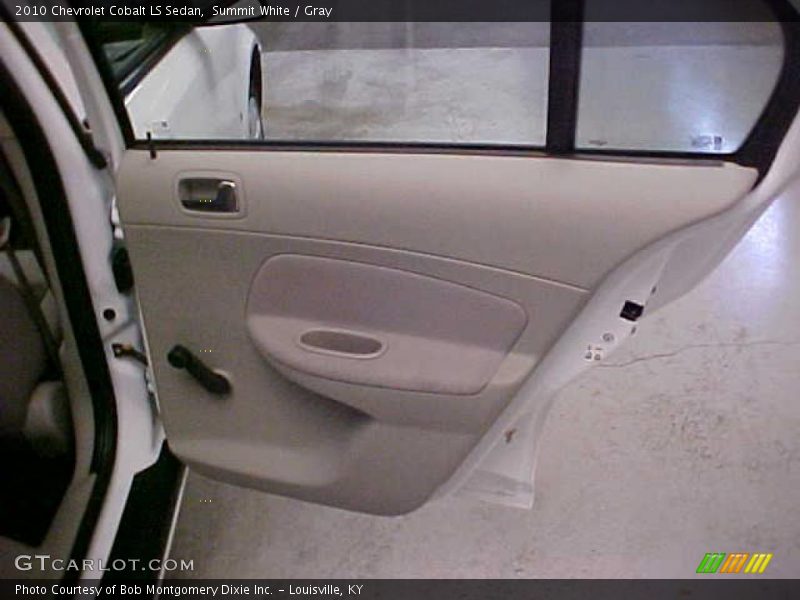 Summit White / Gray 2010 Chevrolet Cobalt LS Sedan