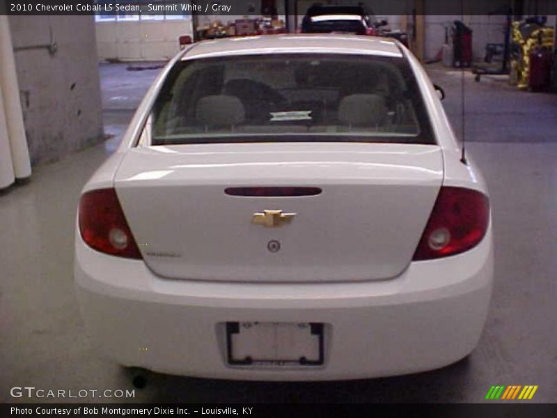Summit White / Gray 2010 Chevrolet Cobalt LS Sedan