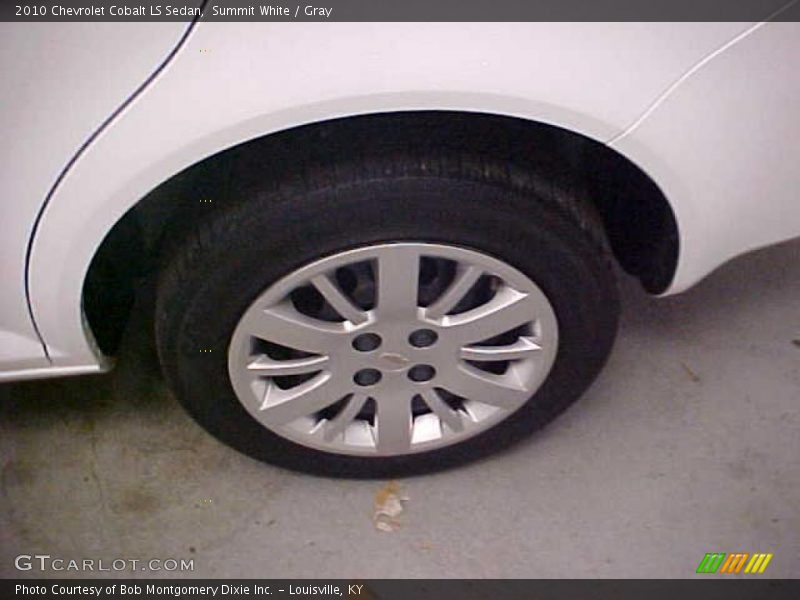 Summit White / Gray 2010 Chevrolet Cobalt LS Sedan