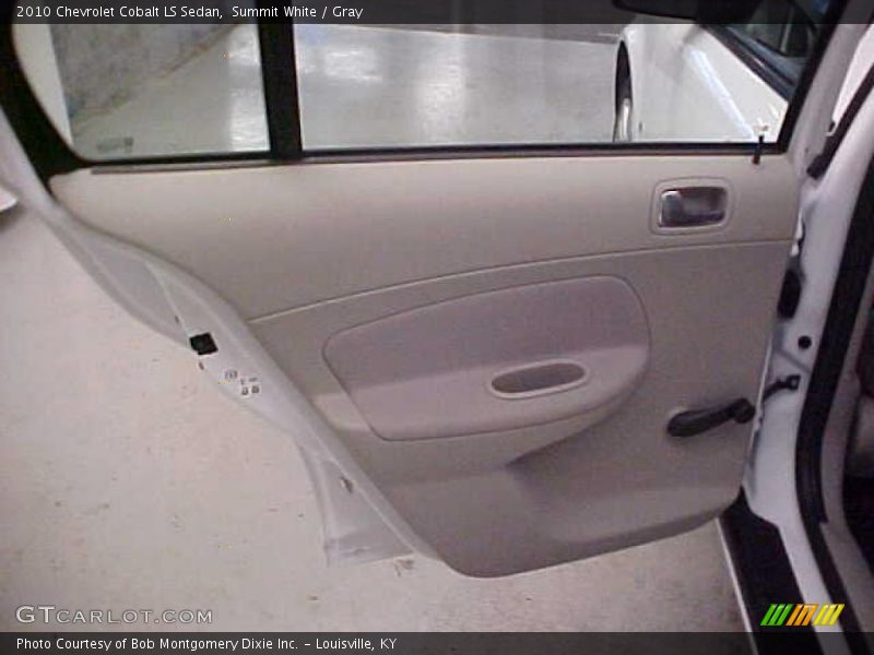 Summit White / Gray 2010 Chevrolet Cobalt LS Sedan