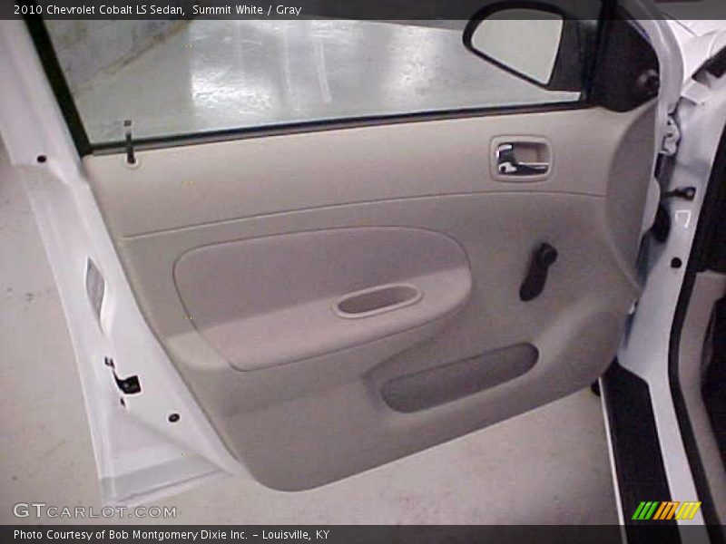 Summit White / Gray 2010 Chevrolet Cobalt LS Sedan
