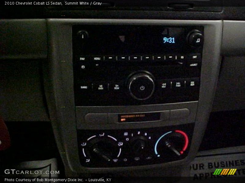 Summit White / Gray 2010 Chevrolet Cobalt LS Sedan