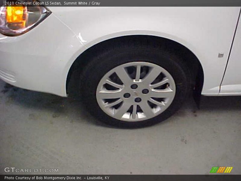 Summit White / Gray 2010 Chevrolet Cobalt LS Sedan