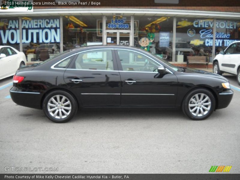 Black Onyx Pearl / Beige 2010 Hyundai Azera Limited