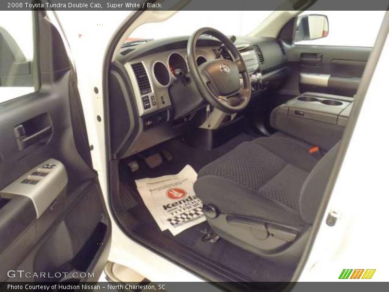  2008 Tundra Double Cab Black Interior