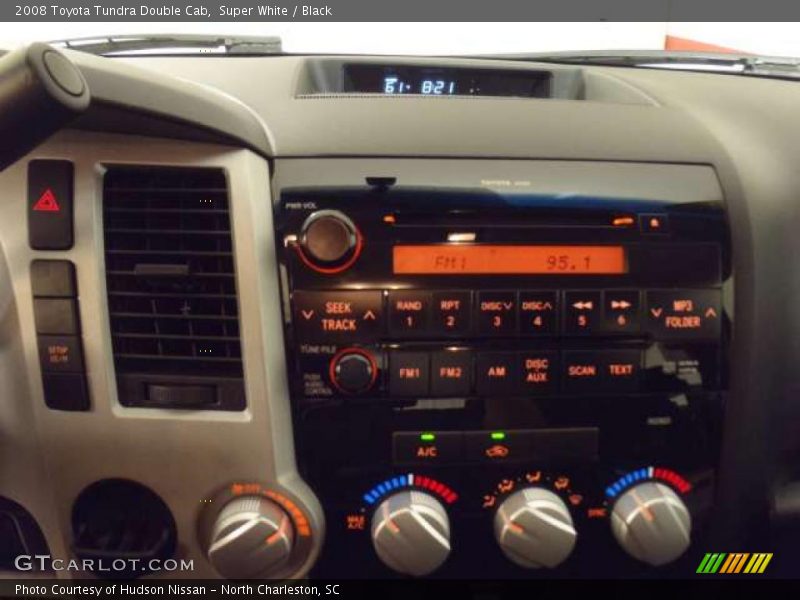 Controls of 2008 Tundra Double Cab