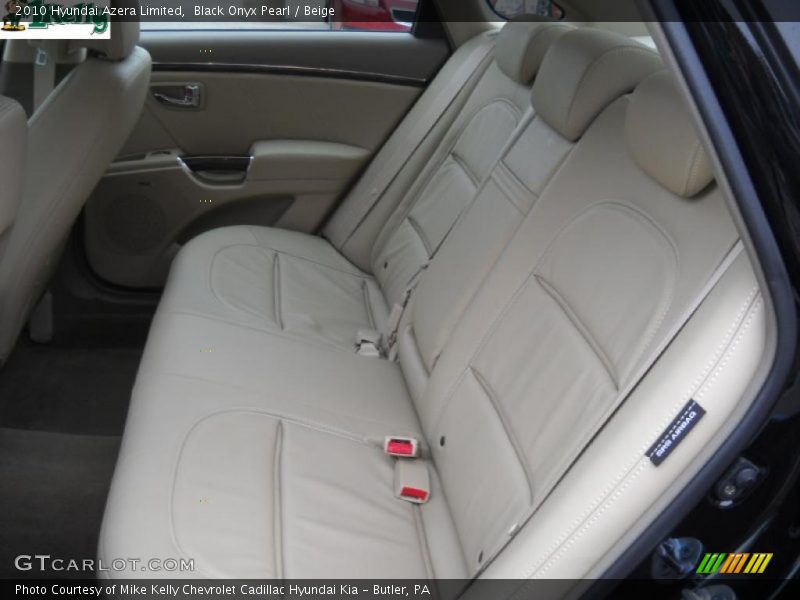  2010 Azera Limited Beige Interior
