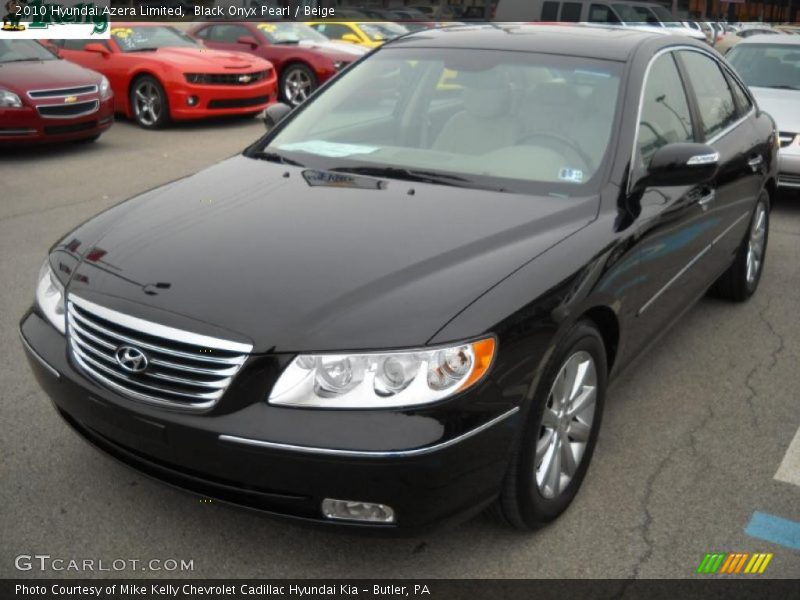 2010 Azera Limited Black Onyx Pearl