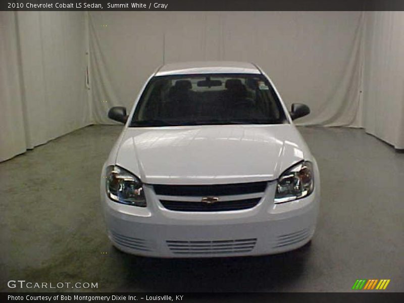 Summit White / Gray 2010 Chevrolet Cobalt LS Sedan