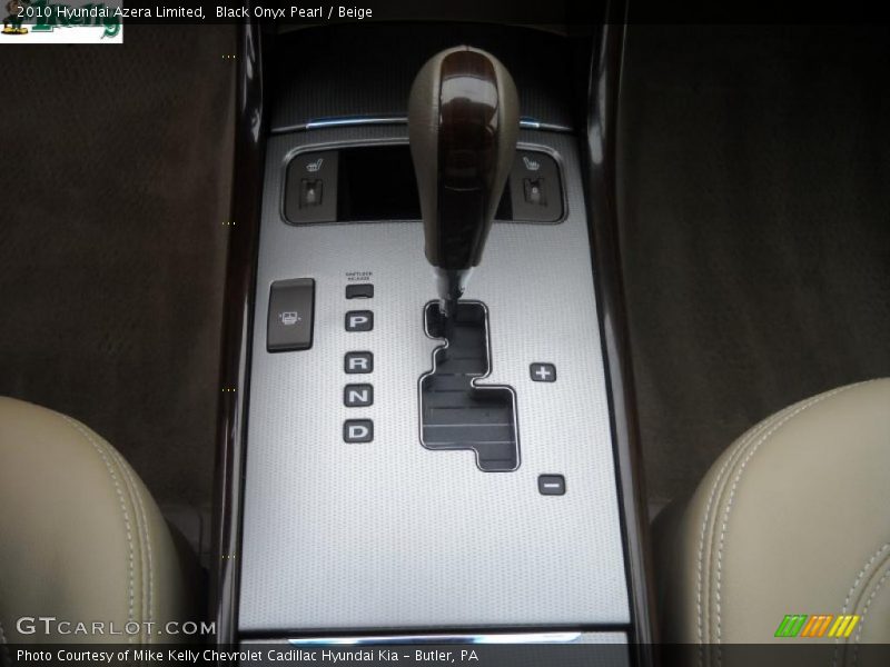  2010 Azera Limited 5 Speed Shiftronic Automatic Shifter