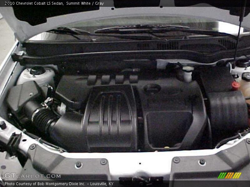 Summit White / Gray 2010 Chevrolet Cobalt LS Sedan