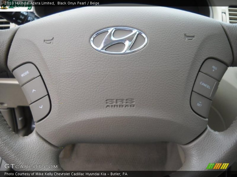 Controls of 2010 Azera Limited