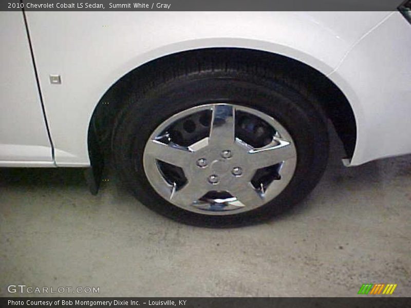 Summit White / Gray 2010 Chevrolet Cobalt LS Sedan