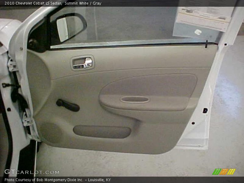 Summit White / Gray 2010 Chevrolet Cobalt LS Sedan