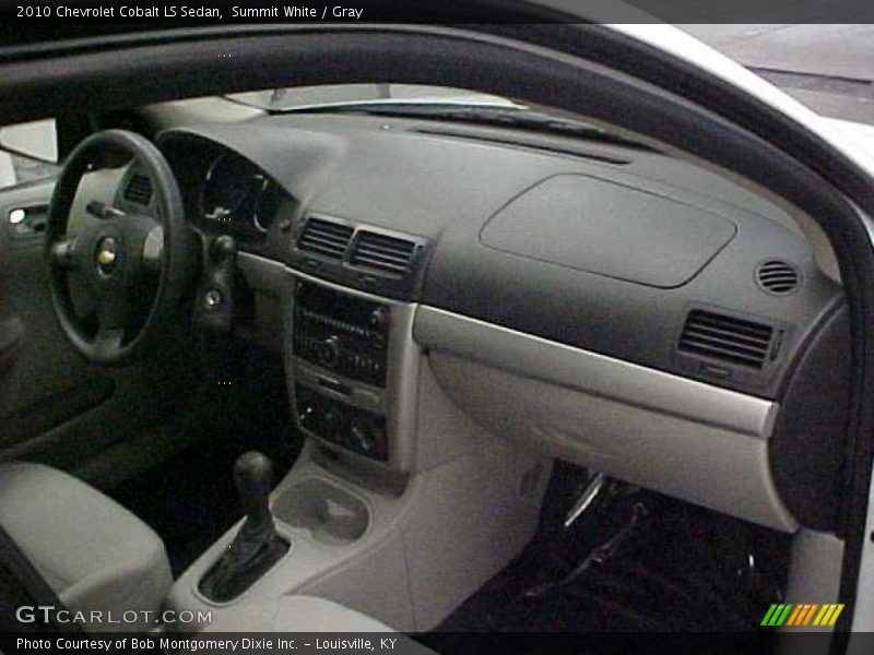 Summit White / Gray 2010 Chevrolet Cobalt LS Sedan