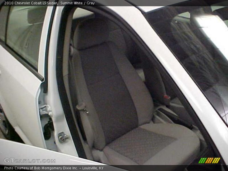 Summit White / Gray 2010 Chevrolet Cobalt LS Sedan