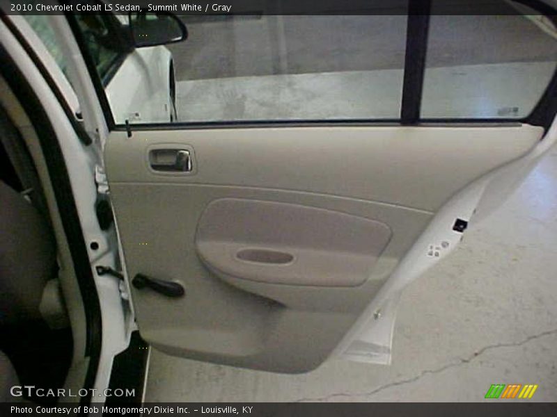 Summit White / Gray 2010 Chevrolet Cobalt LS Sedan