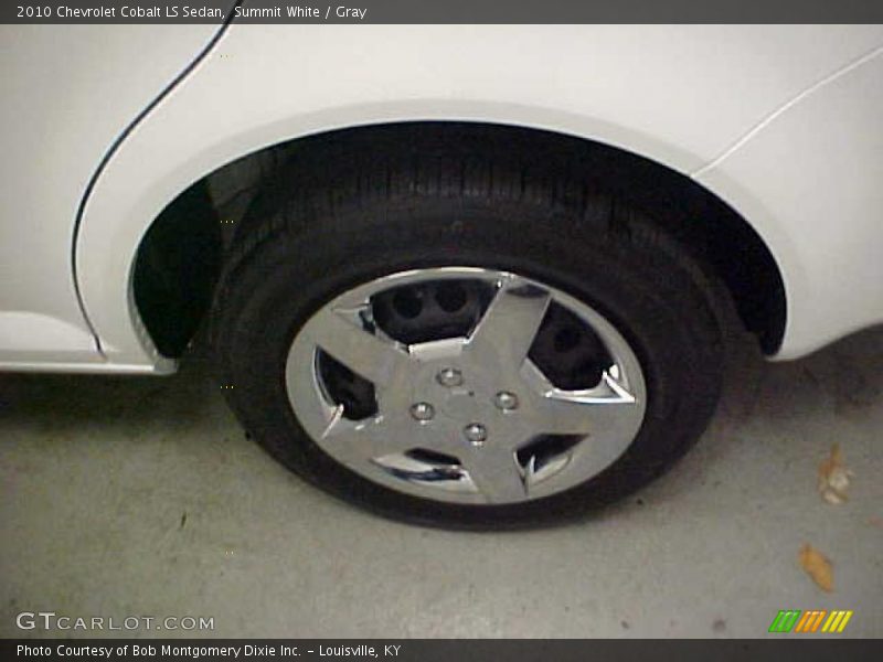 Summit White / Gray 2010 Chevrolet Cobalt LS Sedan