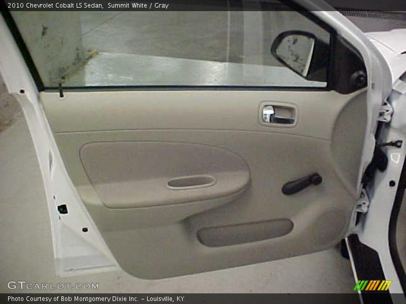 Summit White / Gray 2010 Chevrolet Cobalt LS Sedan