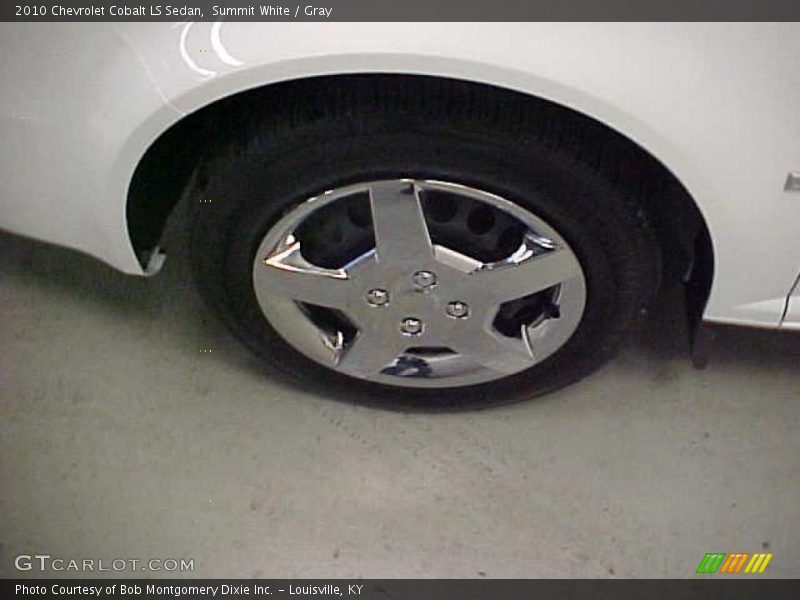 Summit White / Gray 2010 Chevrolet Cobalt LS Sedan