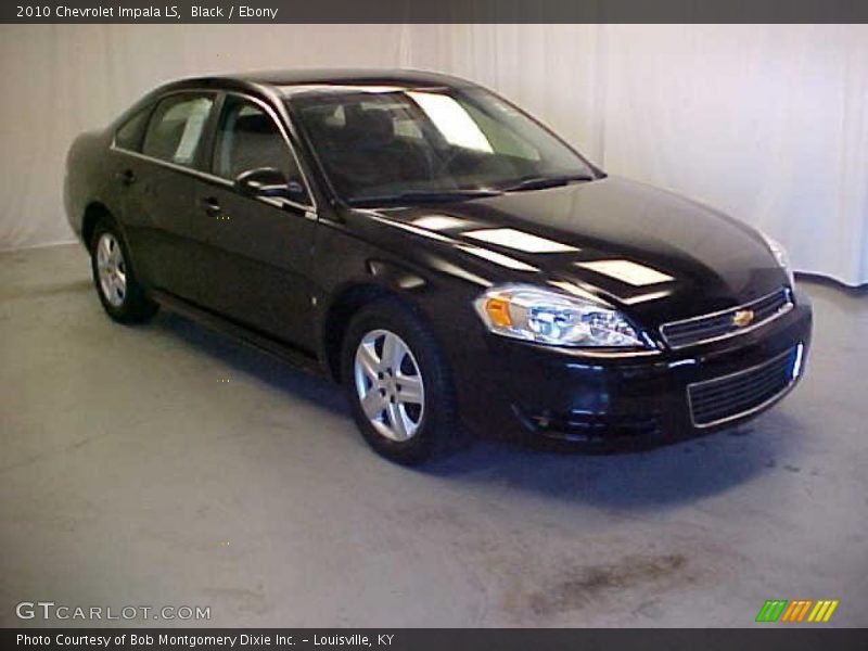 Black / Ebony 2010 Chevrolet Impala LS