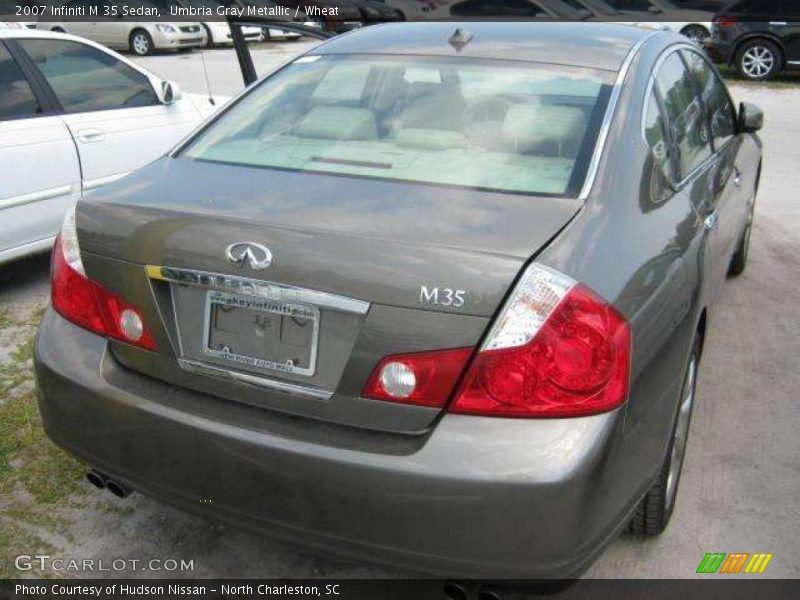 Umbria Gray Metallic / Wheat 2007 Infiniti M 35 Sedan