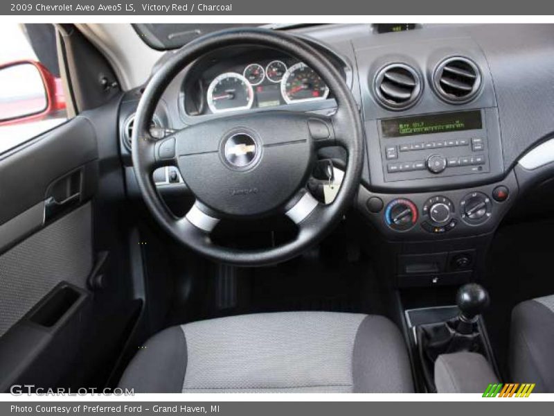 Dashboard of 2009 Aveo Aveo5 LS