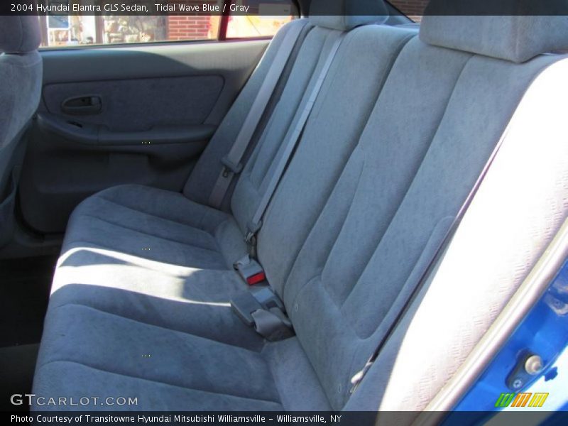Tidal Wave Blue / Gray 2004 Hyundai Elantra GLS Sedan