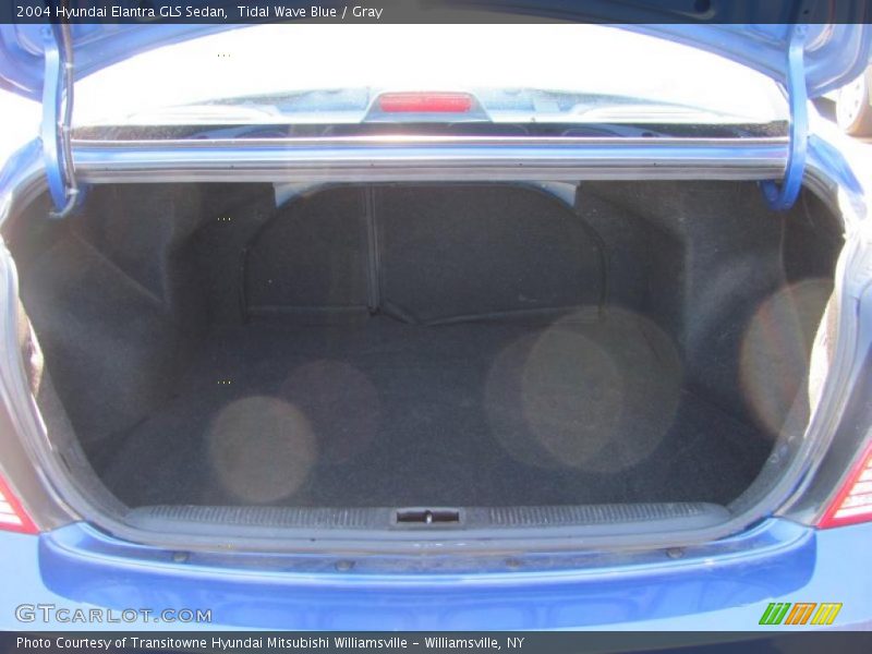 Tidal Wave Blue / Gray 2004 Hyundai Elantra GLS Sedan