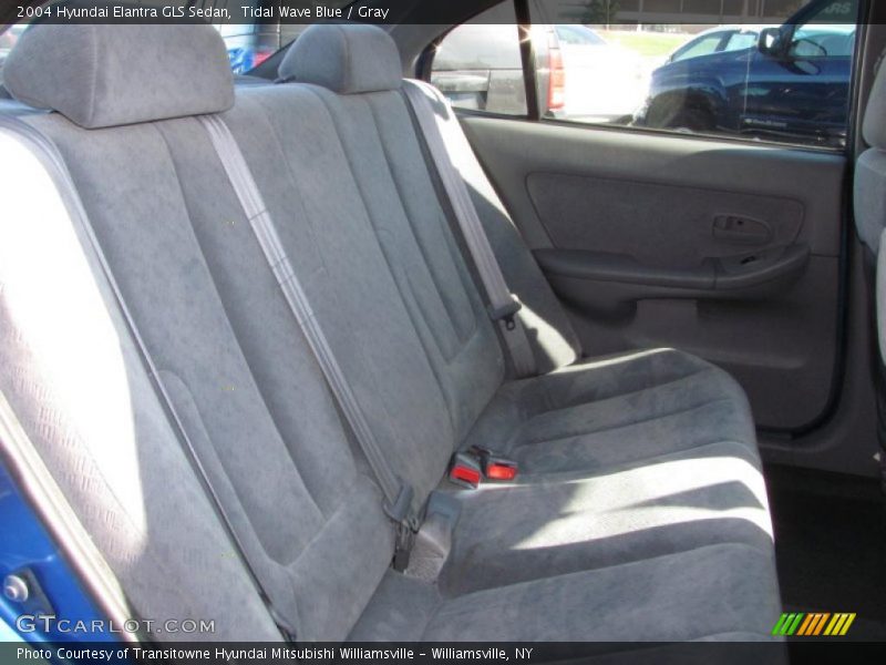 Tidal Wave Blue / Gray 2004 Hyundai Elantra GLS Sedan