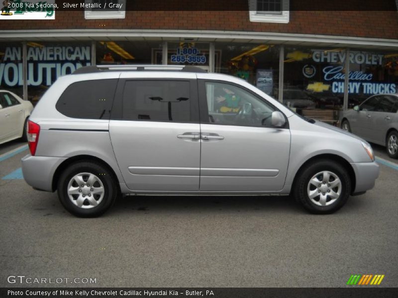 Silver Metallic / Gray 2008 Kia Sedona