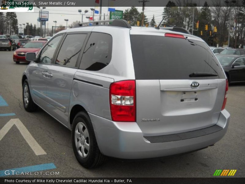 Silver Metallic / Gray 2008 Kia Sedona