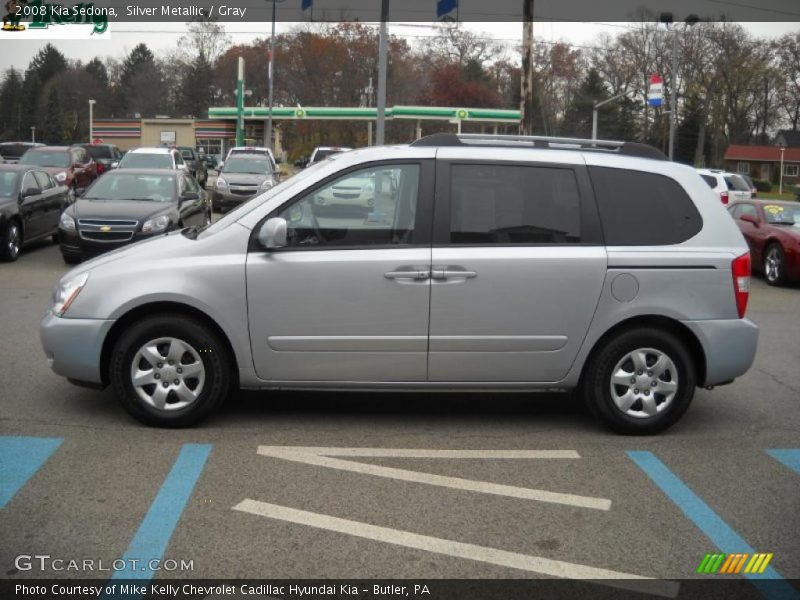 Silver Metallic / Gray 2008 Kia Sedona