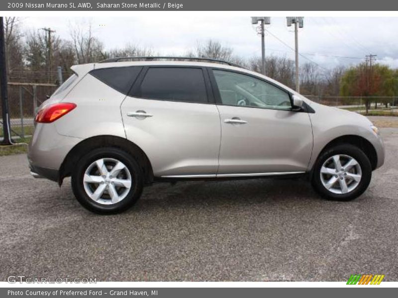 Saharan Stone Metallic / Beige 2009 Nissan Murano SL AWD
