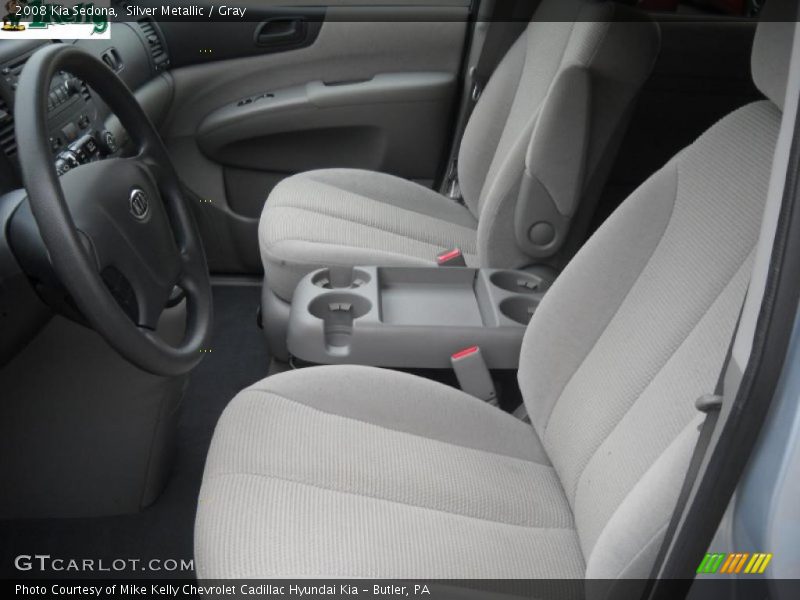 Silver Metallic / Gray 2008 Kia Sedona