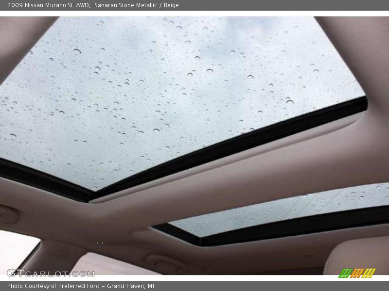 Saharan Stone Metallic / Beige 2009 Nissan Murano SL AWD