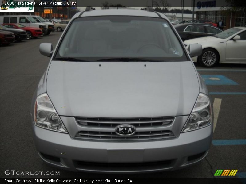 Silver Metallic / Gray 2008 Kia Sedona