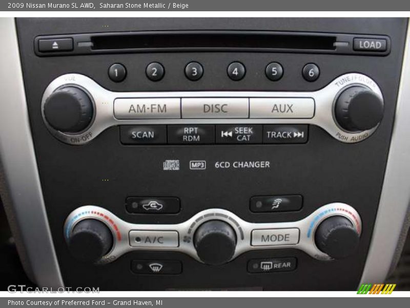 Saharan Stone Metallic / Beige 2009 Nissan Murano SL AWD