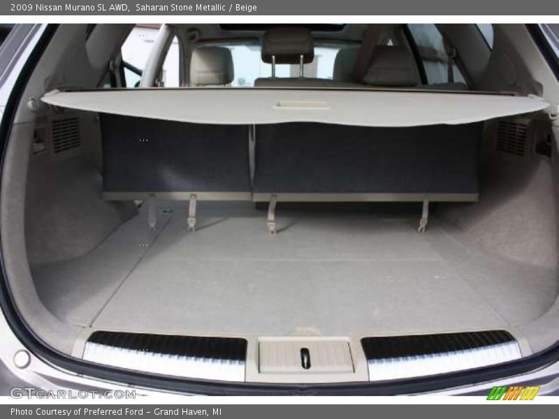 Saharan Stone Metallic / Beige 2009 Nissan Murano SL AWD