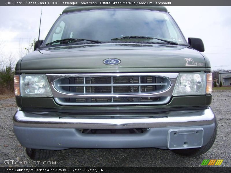 Estate Green Metallic / Medium Parchment 2002 Ford E Series Van E150 XL Passenger Conversion