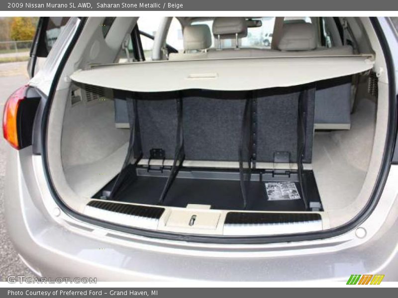 Saharan Stone Metallic / Beige 2009 Nissan Murano SL AWD