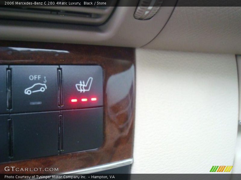 Black / Stone 2006 Mercedes-Benz C 280 4Matic Luxury
