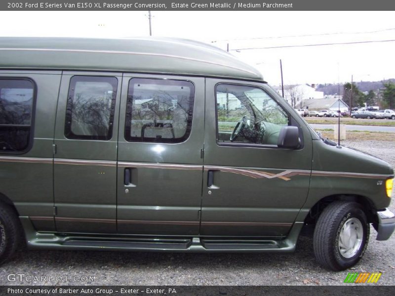 Estate Green Metallic / Medium Parchment 2002 Ford E Series Van E150 XL Passenger Conversion