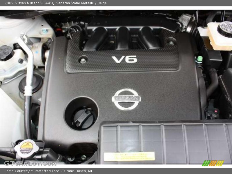 Saharan Stone Metallic / Beige 2009 Nissan Murano SL AWD
