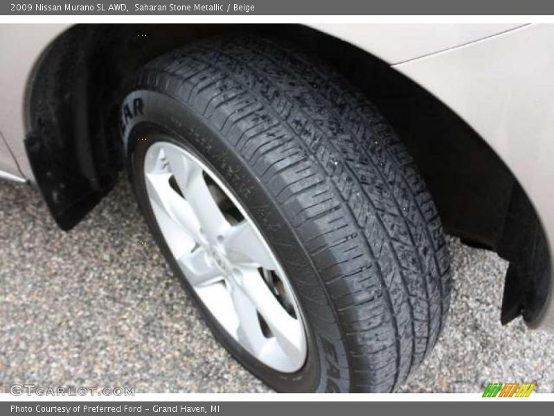 Saharan Stone Metallic / Beige 2009 Nissan Murano SL AWD
